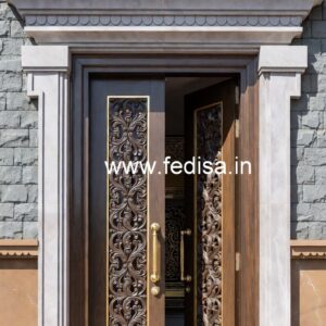 Villa Entrance Door Sagwan Chokhat Design No-9177