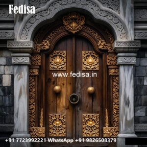 Classic Door Design Geometric Door Design No-9233