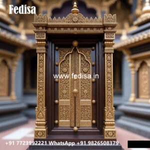 Decorative Wooden Doors Window Door Glass Design No-9268