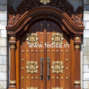 Antique Door Style Glass Door For Pooja Room Price No-9279