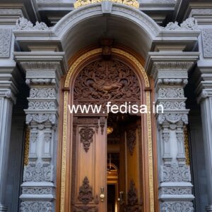 Teak Wood Door Design Lohe Ka Door Design No-9285