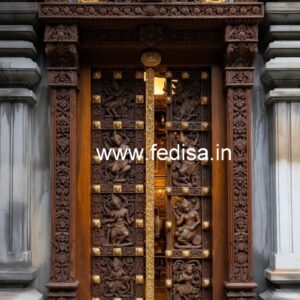 Mahogany Classic Doors New Front Door Design No-9286