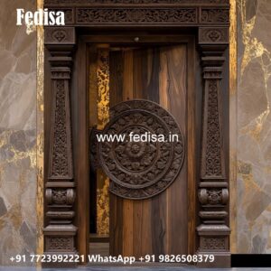 Handcrafted Wooden Door Feature Doors No-9370