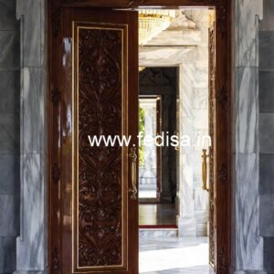 Colonial Style Door Lohe Ka Darvaja Ka Design No-9374