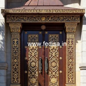 Classic Front Door Ideas Double Door Door Design No-9400