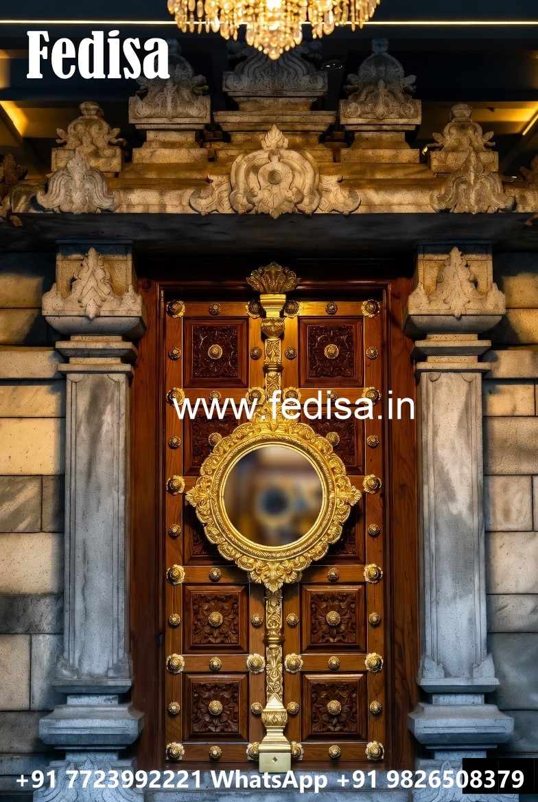Royal Entrance Door Laser Cutting Safety Door Design No-9404