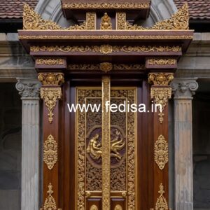 European Classic Door Safety Double Door Design No-9413