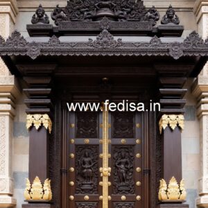 Ornate Door Design Hand Carved Doors No-9417