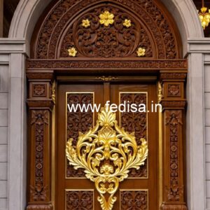 Main Door Classic Design Puja Door Design No-9420