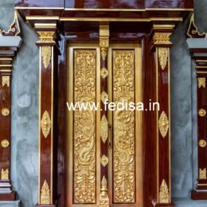Decorative Wooden Doors Acp Door Design No-9473