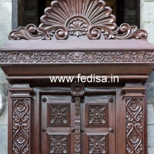 Luxury Classic Doors Arch Door Frame Design No-9488