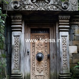 Home Entry Wooden Door Hdf Door Design No-9504