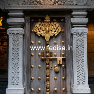 Villa Entrance Door Jali Wala Darwaza Design No-9505