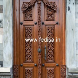 Vintage Wooden Door Latest Steel Door Design No-9563