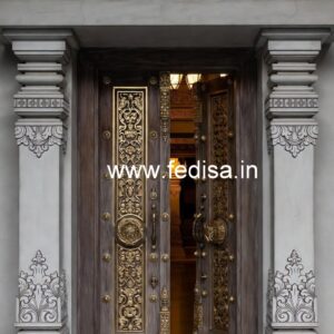 Royal Entrance Door Jali Main Door Design No-9568