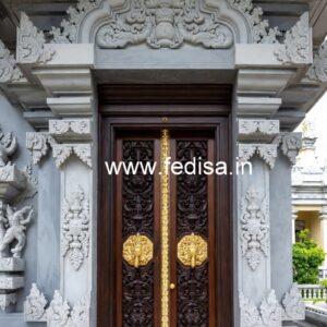 Carved Wooden Doors Machar Jali Gate No-9574
