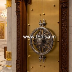 Bungalow Classic Door Design Wooden Door Border Design No-9588