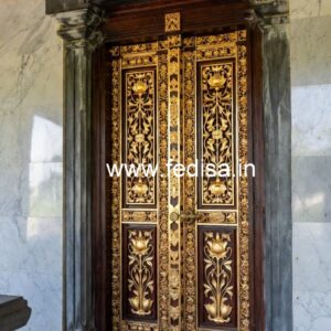 Front Entrance Classic Door Aluminum Door Window Design No-9667