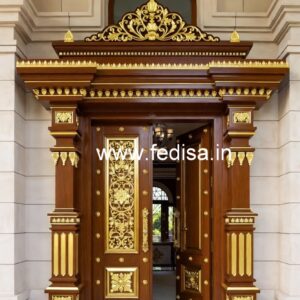 Handcrafted Wooden Door Sliding Door Design For Balcony No-9698