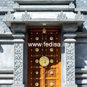 Carved Door Patterns Wood Main Door Design 2024 No-9718
