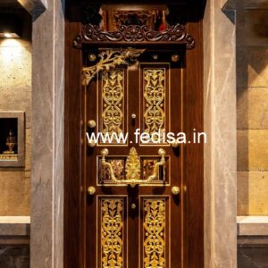 Rustic Classic Door Sliding Glass Design No-9744