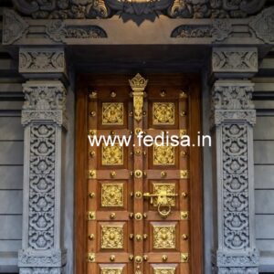 Traditional Carved Wooden Front Door Ideas Home Main Entrance Design No-9755