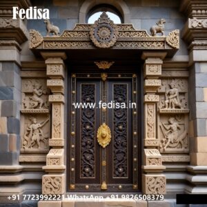 Victorian Door Design Arch Design Door No-9783