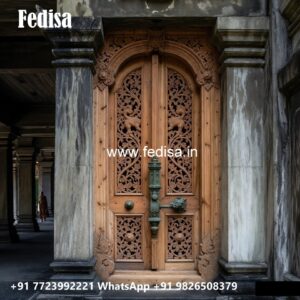 Victorian Door Design 9 Feet Door Design No-9824