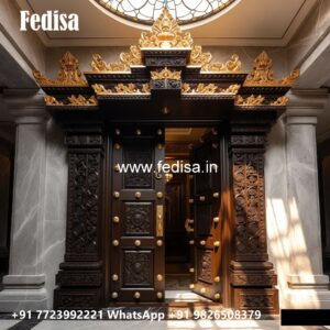 Front Entrance Classic Door Karbin Door Design No-9831