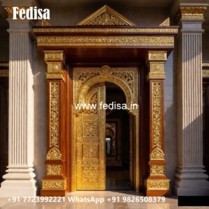 Hardwood Traditional Doors Jali Wale Gate Ki Design No-9863