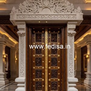 Double Door Classic Style Main Door Design Double No-9885