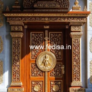 Solid Wood Classic Door Modern Interior Door Styles No-9899