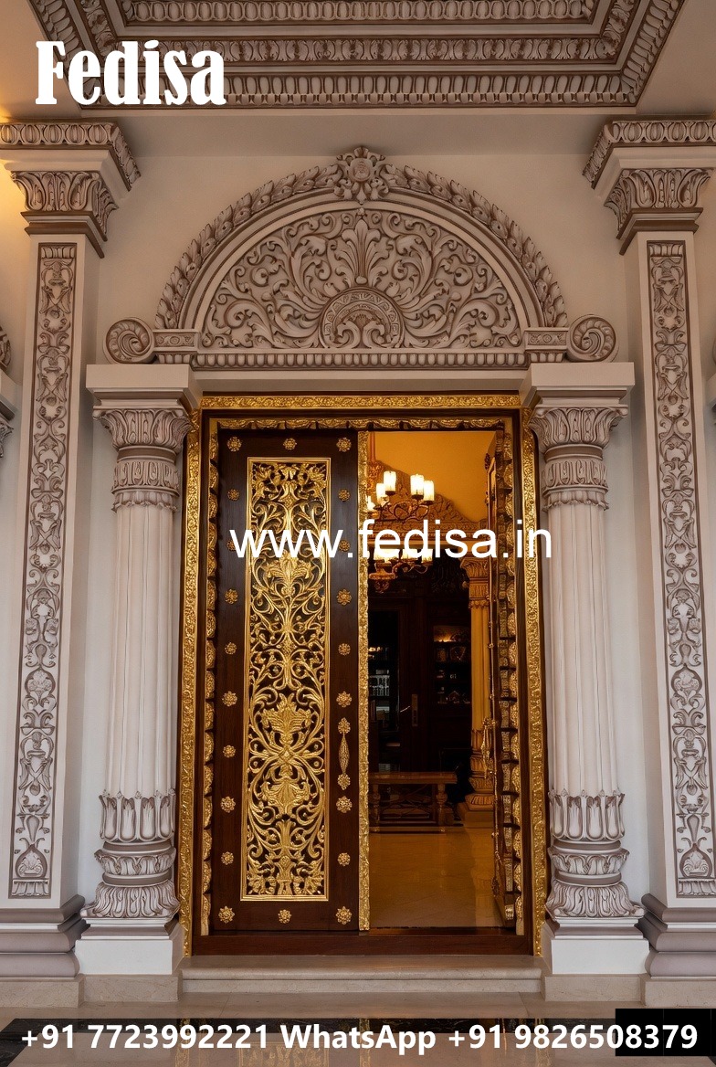 Teak Wood Door Design Palace Door Design No-9900