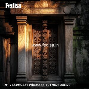 Wooden Carved Door Design Modern House Interior Doors No-9977