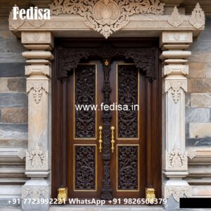 Vintage Wooden Door Designs For Houses Beautiful Entrance Doors No-10003