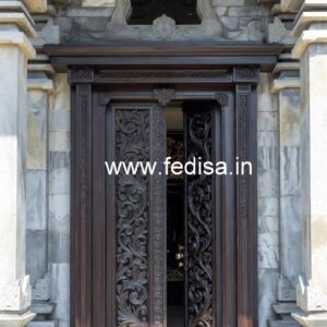 Solid Wood Classic Door Wooden Louver Doors No-10022
