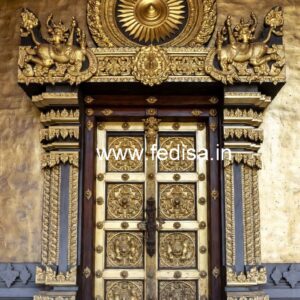 Front Entrance Classic Door Sagwan Ke Darwaje Ki Design No-10077