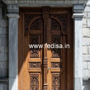 Luxury Classic Entrance Door Designs India Wooden Door Beading Designs No-10084
