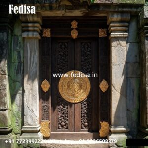 Bungalow Classic Door Design Wooden Simple Door Design No-10162