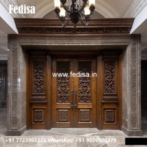 Front Entrance Classic Door Big Front Door Design No-10200