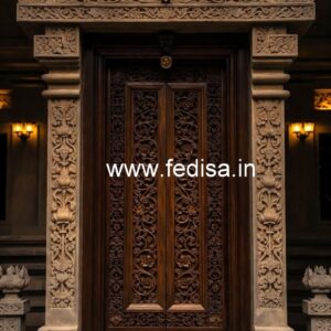 Mahogany Classic Doors Front Door Design No-10229