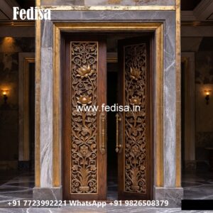 Hardwood Traditional Doors Sunmica Door Design No-10273