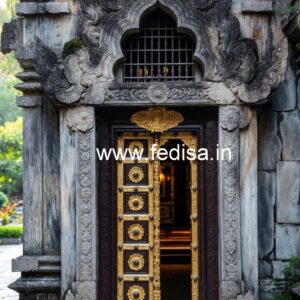 Double Door Classic Style Double Door Grill Gate Design For Main Door No-10336