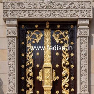 Royal Entrance Door Cnc Door Design No-10347