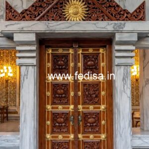 Carved Door Patterns Washroom Door Design No-10374