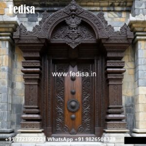 Vintage Wooden Door Designs For Houses Door Chokhat Design No-10454