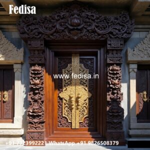 Panel Door Design Door Carving Design No-10458