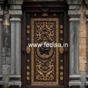 Ornate Door Design Steel Door Design For Flats No-10524
