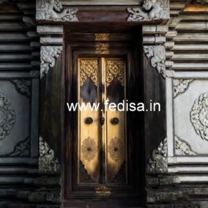 Front Entrance Classic Door Sliding Door Grill Design No-10528