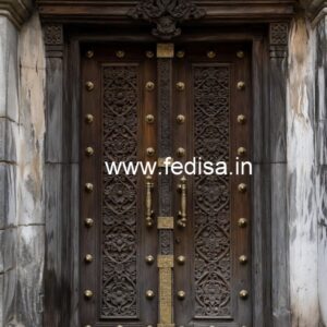 Elegant Double Door Classic Entry Design Room Door Design For Home No-10537